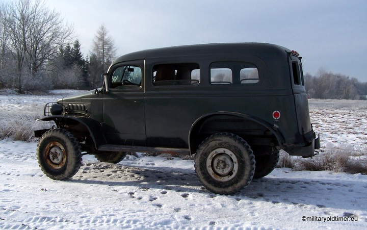 Dodge WC 10 carryall vojenské vozidlo USA