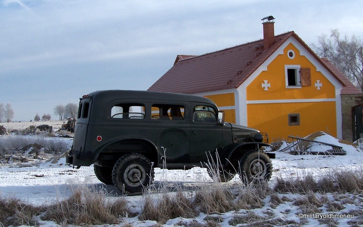 Dodge WC 10 carryall vojenské vozidlo USA