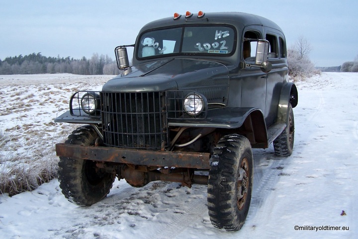 Dodge WC 10 carryall vojenské vozidlo USA
