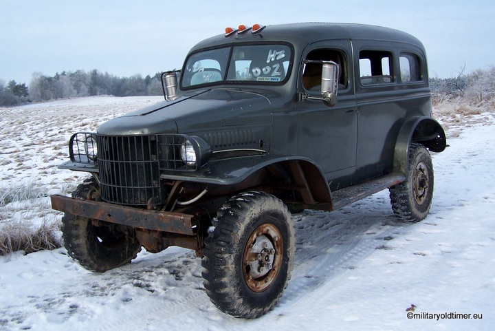Dodge WC 10 carryall vojenské vozidlo USA