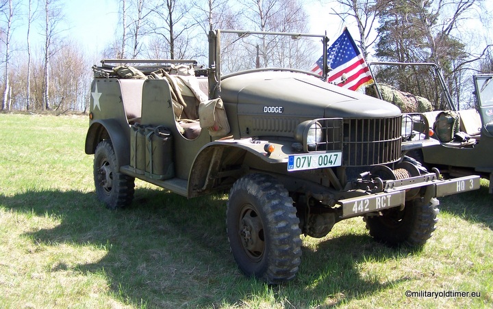 Dodge WC 24 vojenské vozidlo USA