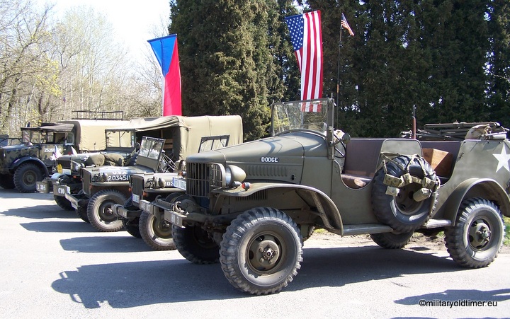 Dodge WC 24 vojenské vozidlo USA