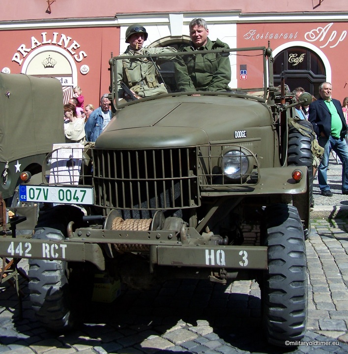 Dodge WC 24 vojenské vozidlo USA