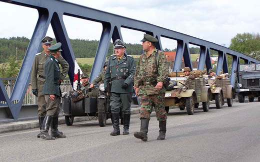 Vojenská rekonstrukce bitvy v Kamýku nad Vltavou 2007